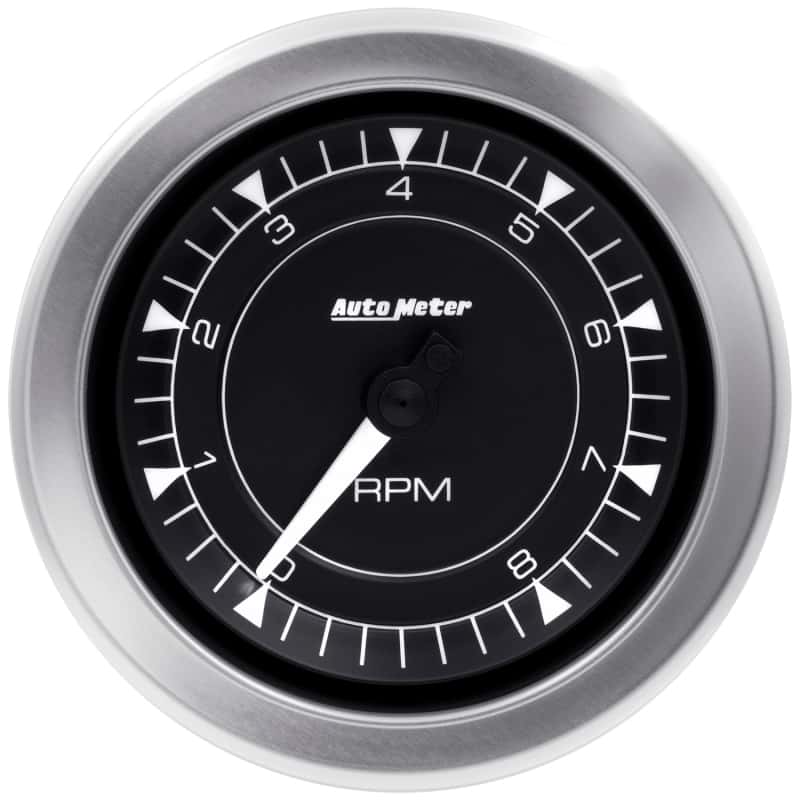 AutoMeter — Autometer Chrono 3-3/8in 10k RPM In Dash Tachometer Gauge
3.4" TACH 8K RPM CHR - view 10