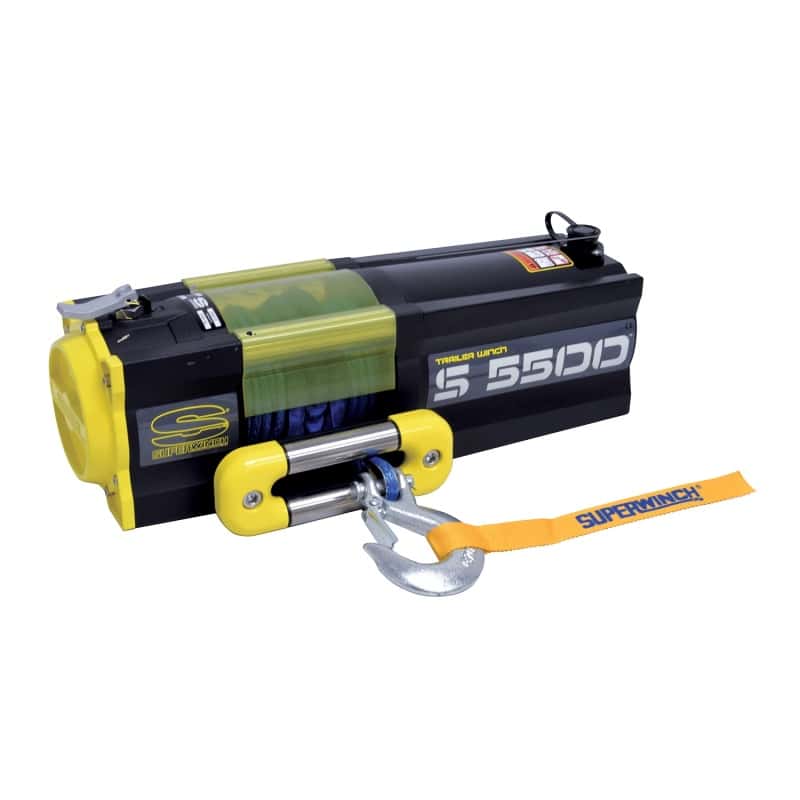 Superwinch — Superwinch 5500 LBS 12V DC 1/4in x 60ft Synthetic Rope S5500 Winch
Winch - view 3