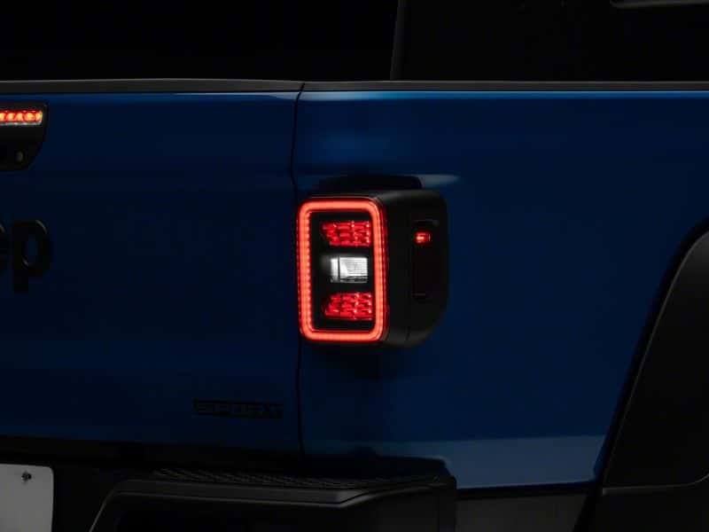 Raxiom — Raxiom 20-23 Jeep Gladiator JT LED Tail Lights- Blk Housing (Smoked Lens)
Lights - view 6
