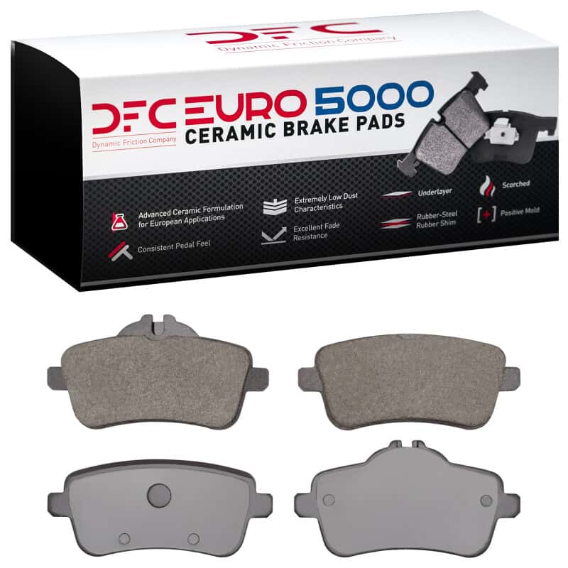 DFC — DFC 12-20 Mercedes-Benz GLE300D Rear Euro 5000 Ceramic Brake Pads
DFC Brake Pad Set - view 1