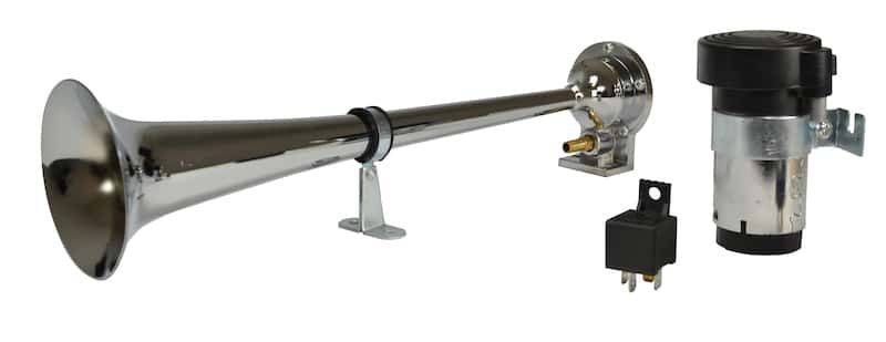 Hella — Hella Horn Kit Bl Chrome Air 1Trumpet 12V - view 1