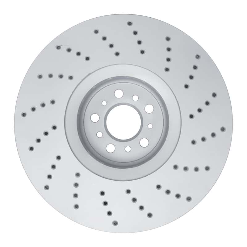 DFC — DFC 20-25 BMW X6 Left Front Drilled Hi-Carbon Alloy Geomet Coated Rotor - view 4