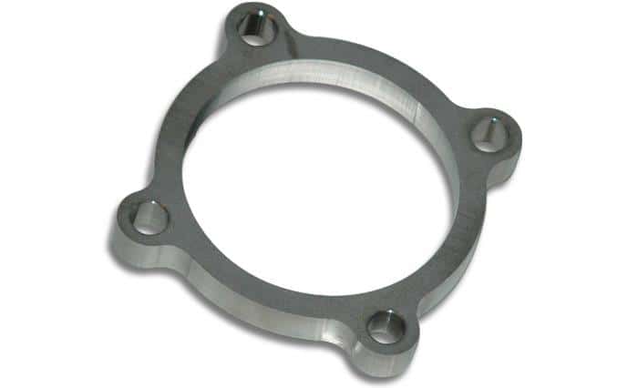 Vibrant — Vibrant GT series / T3 Discharge Flange (4 Bolt) with 3in Inlet ID Mild Steel 1/2in Thick
MS3"GT/T3DisFlng4Blt
Turbocharger Flange
MS3"GT/T3DisFlng - view 4