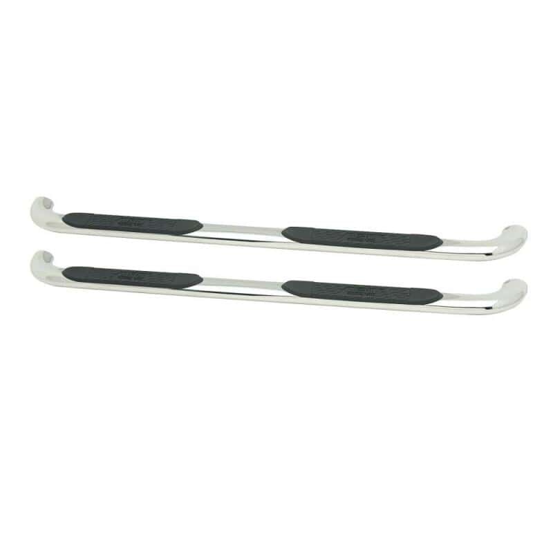 Westin — Westin 2014-2018 Chevy Silverado 1500 Dbl Cab (Body Mount) Platinum 4 Oval Nerf Step Bars - SS
Nerf/Step Bar - view 1