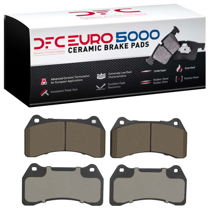 DFC — DFC 03-05 Jaguar XJR Front Euro 5000 Ceramic Brake Pads
DFC Brake Pad Set - view 1