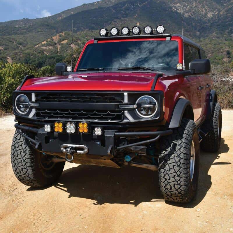 Westin — Westin 21-23 Ford Bronco (Excl. Bronco Sport) XTS Overhead Light Mount - Tex. Blk
Light Mount - view 6