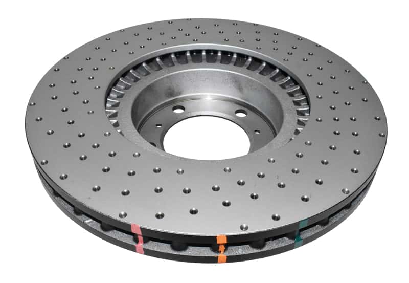 DBA — DBA 10-13 Porsche Panamera (Iron Rotor Excl GTS/Turbo/Turbo S) Front 4000 Series Cross Drilled Rotor
Brake Rotor
Brake Disc - view 3