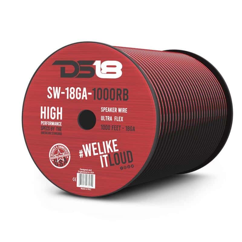DS18 — DS18 Speaker Wire 18-GA 1000-Feet Red and Black - view 2