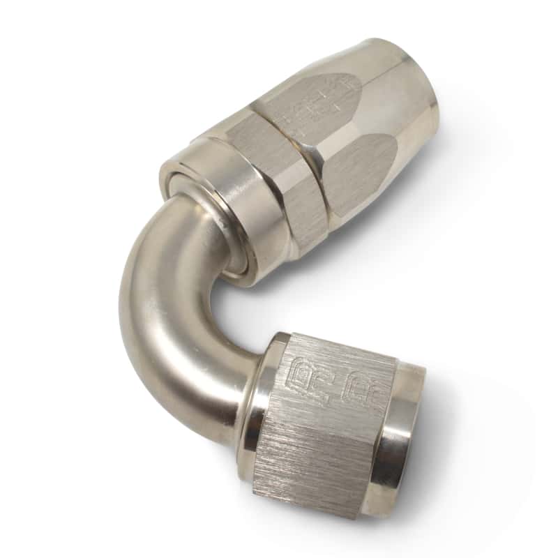 Russell — Russell Performance -8 AN Endura 120 Degree Full Flow Swivel Hose End (With 3/4in Radius)
Hose Fitting - view 8