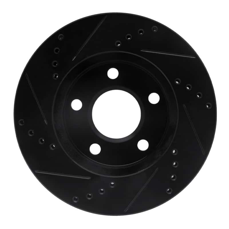 R1 Concepts — R1 97-05 Buick Century Front Right Drilled & Slotted Black Brake Rotor
R1 Brake Rotor Drill - view 5