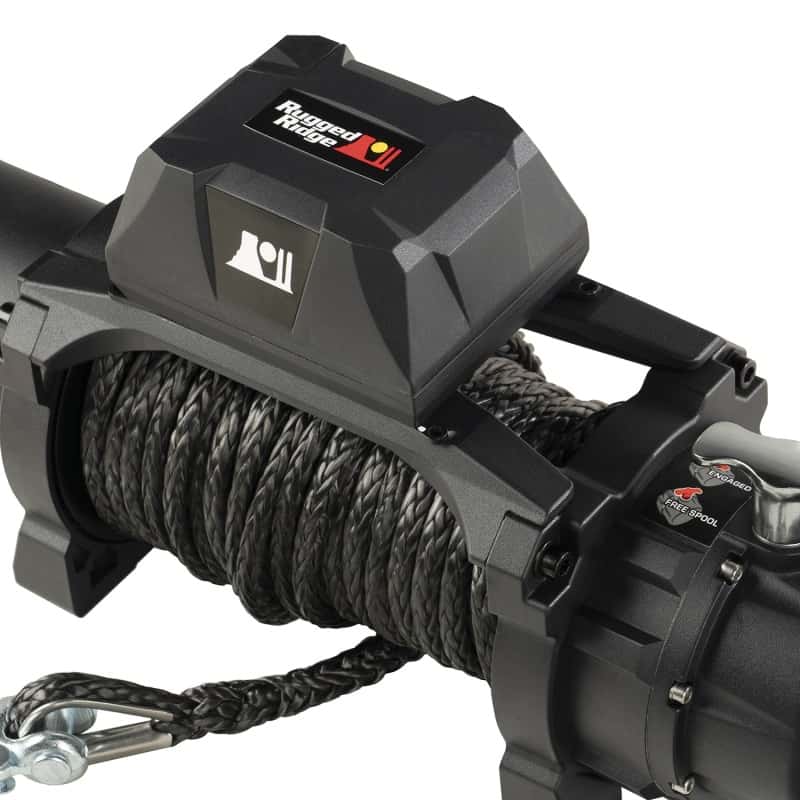 Rugged Ridge — Rugged Ridge Trekker S10 Winch 10000lb Rope Wireless
OFFROAD_RECOVERY
Winch - view 4