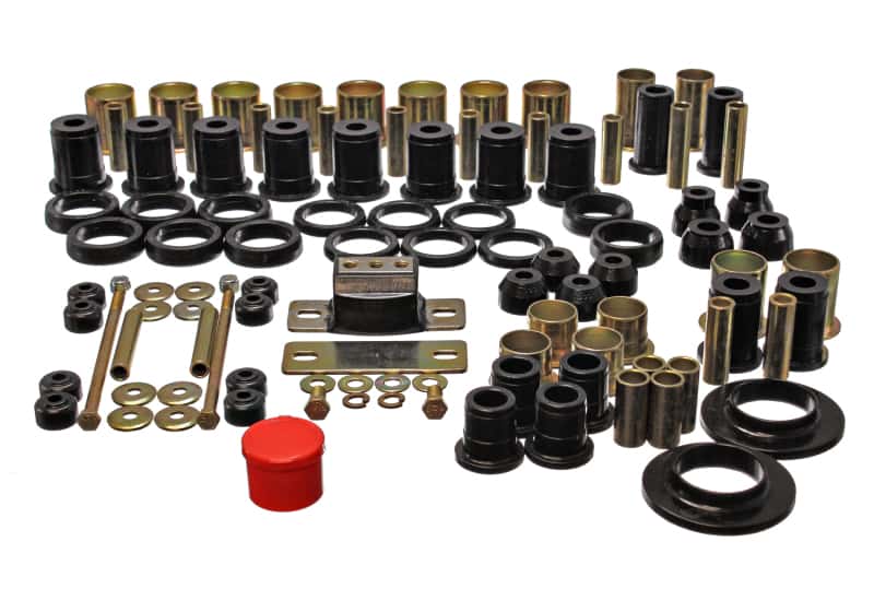 Energy Suspension — Energy Suspension 78-87 Oldsmobile Cutlass/442/F-85/Europa Black Hyper-flex Master Bushing Set
Master Bushing Kit - view 3