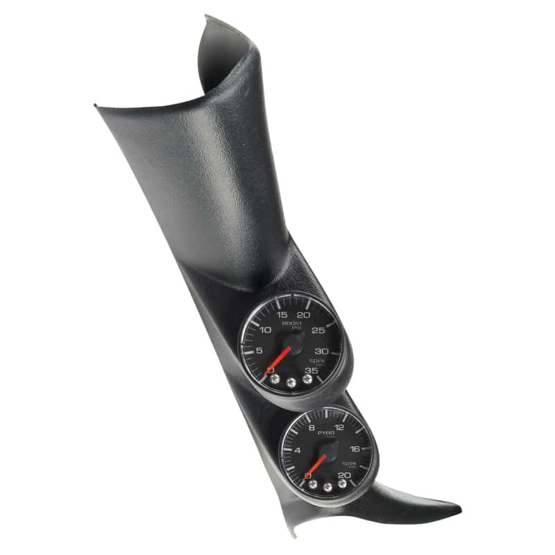 AutoMeter — Autometer Diesel Gauge Kit A-Pillar 01-07 GM Boost/EGT 60psi/2000 degree F Black Spek-Pro
2 GA KIT GM DSL TRK - view 1
