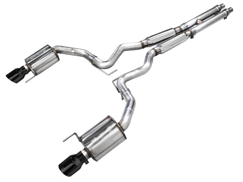 AWE Tuning — AWE 2024 Ford Mustang GT Fastback S650 RWD Touring Catback Exhaust w/ Dual Diamond Black Tips
Touring Catback - view 1
