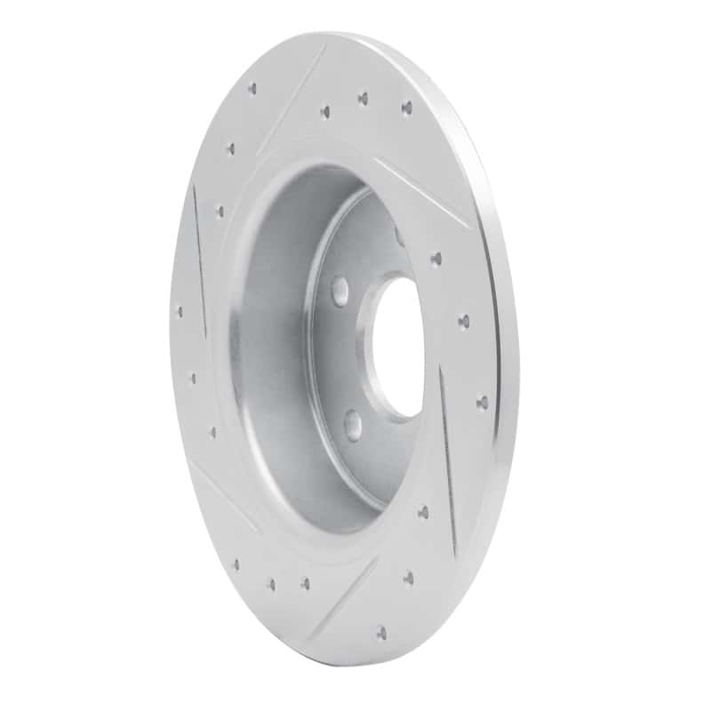 R1 Concepts — R1 20-25 Chrysler Pacifica Rear Right Drilled & Slotted Silver Brake Rotor
R1 Brake Rotor Drill - view 4