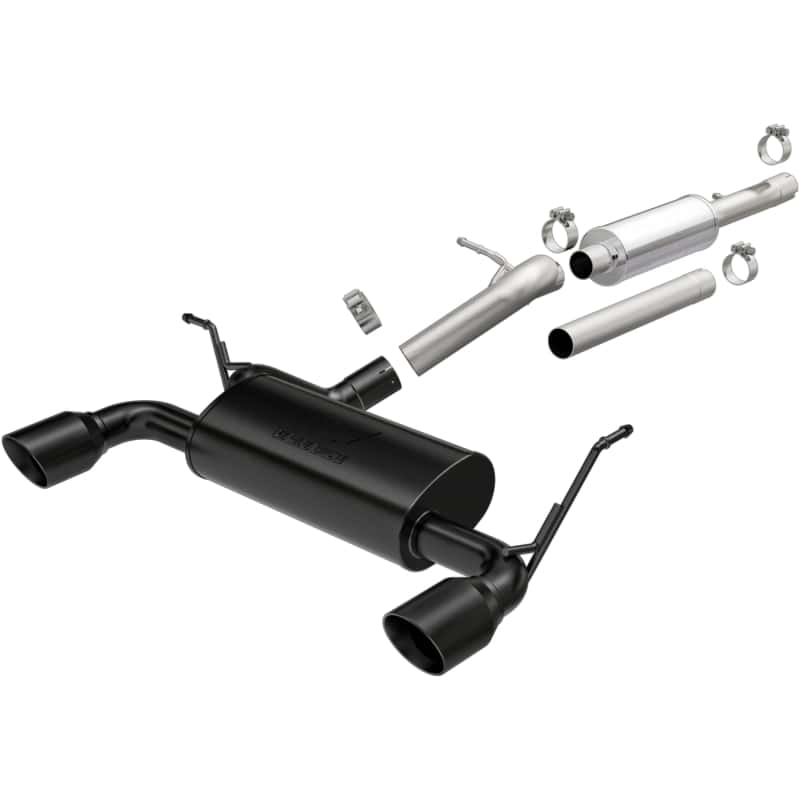 Magnaflow — MagnaFlow Cat-Back 12-16 Jeep Wrangler GT 3.6L V6 Black Tips
Cat-Back - view 2