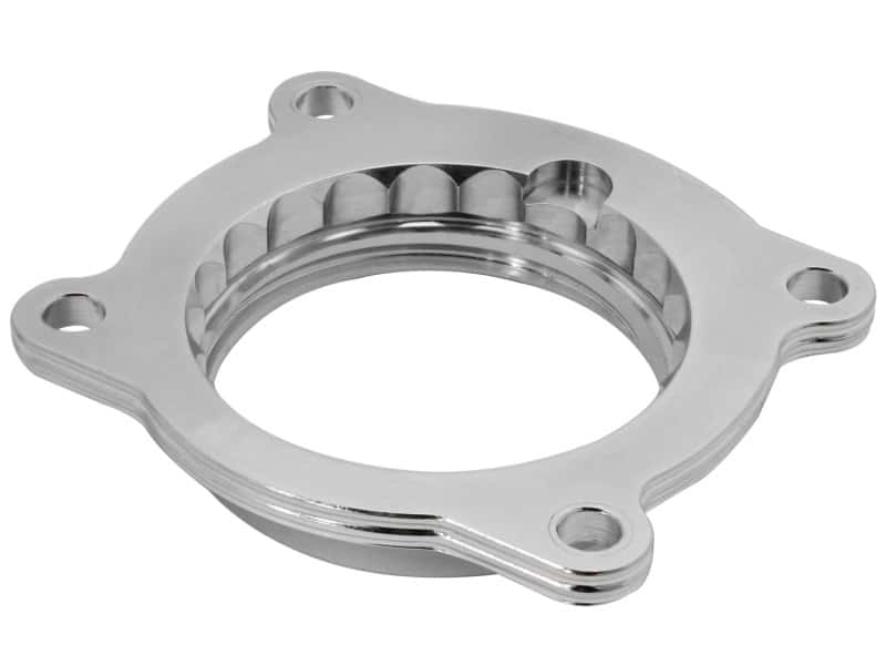 aFe — aFe Silver Bullet Throttle Body Spacer 10-14 Chevrolet Camaro V6 3.6L
Throttle Body Spacer - view 1