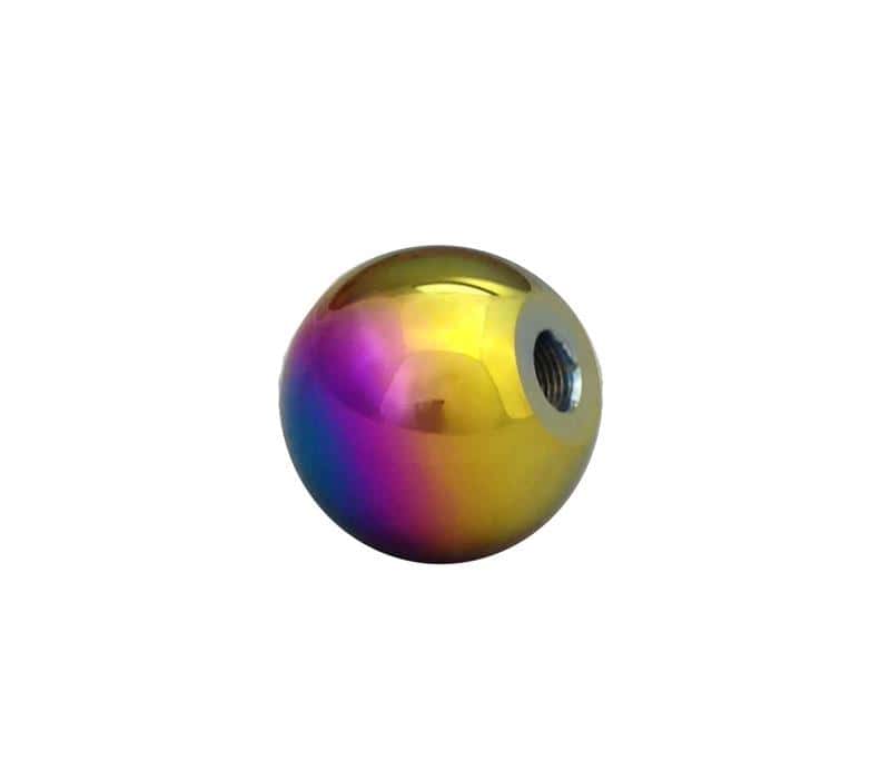 Torque Solution — Torque Solution Billet Shift Knob (Neo Chrome): Universal 10x1.25 - view 2