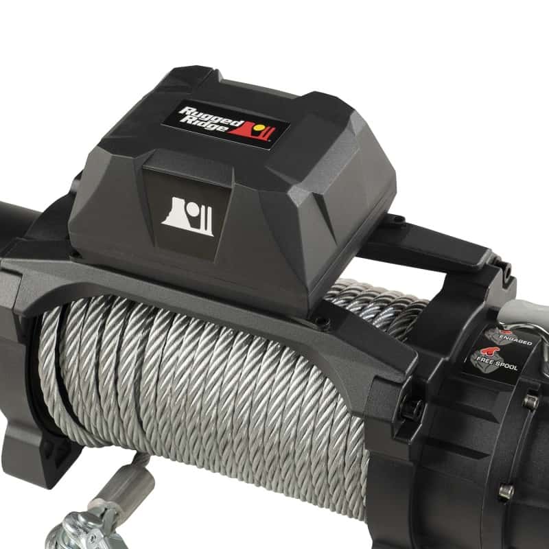 Rugged Ridge — Rugged Ridge Trekker C12.5 Winch 12500lb Cable Wired
OFFROAD_RECOVERY
Winch - view 4
