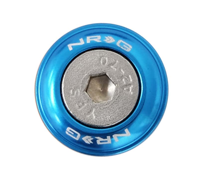 NRG — NRG Fender Washer Kit w/Rivets For Plastic (Blue) - Set of 10 - view 4