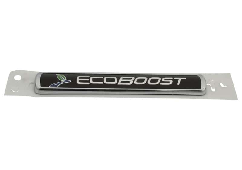 Ford Racing — Ford Racing Black/Silver EcoBoost Emblem 3-1/2in x 9/16in - Set of 2
Emblem - view 6