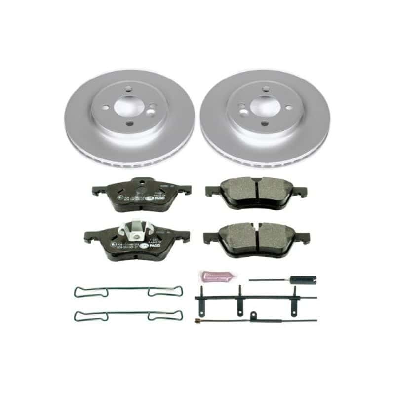 PowerStop — Power Stop 02-06 Mini Cooper Front Euro-Stop Brake Kit - view 1