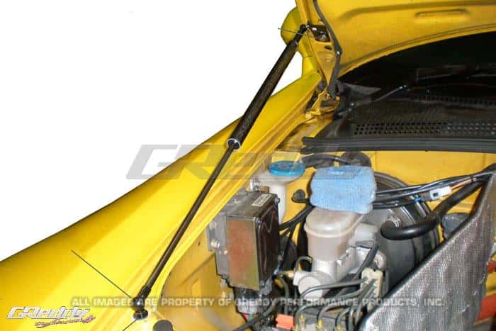 GReddy — GReddy 00-09 Honda S200 AP1/AP2 Engine Hood Lifter Kit (Designed for OEM weight hoods.) - view 2