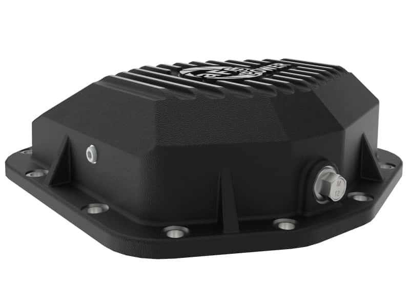 aFe — aFe Street Series Rear Differential Cover Black w/Machined Fins 20+ Jeep Gladiator JT (Dana M220)
Differential Cover - view 6