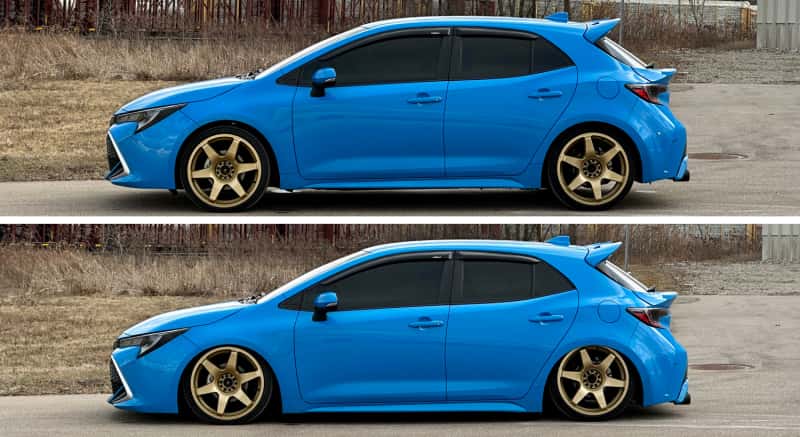 Air Lift — Air Lift Performance 19-23 Toyota Corolla 1.8L/2.0L FWD 4.5in Drop Rear Kit
Air Lift Performance - view 7
