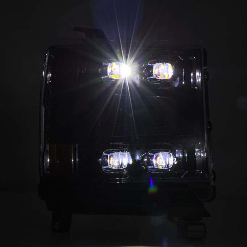 AlphaRex — AlphaRex 16-18 Chevy 1500HD NOVA-Series LED Proj Headlghts Alpha BK Atv Lgt/SeqSig & DRL(Req 810023)
Projector Headlights - view 6