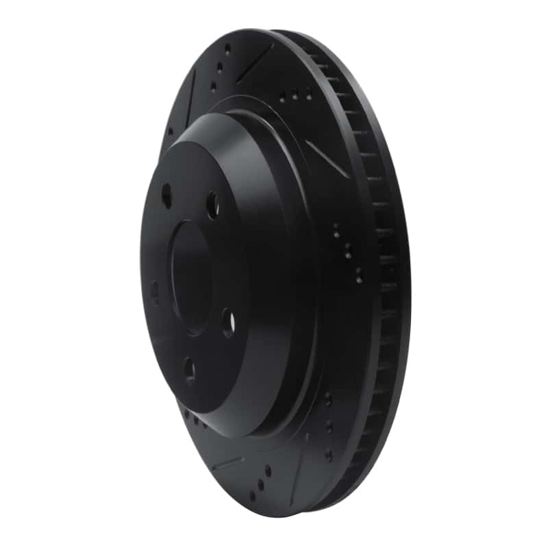 R1 Concepts — R1 98-02 Chevrolet Camaro Rear Left Drilled & Slotted Black Brake Rotor
R1 Brake Rotor Drill - view 2