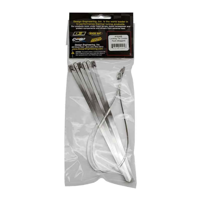 DEI — DEI Stainless Steel Locking Tie Eight 8in and Four 14in per pack
Heat Shield Tie - view 6