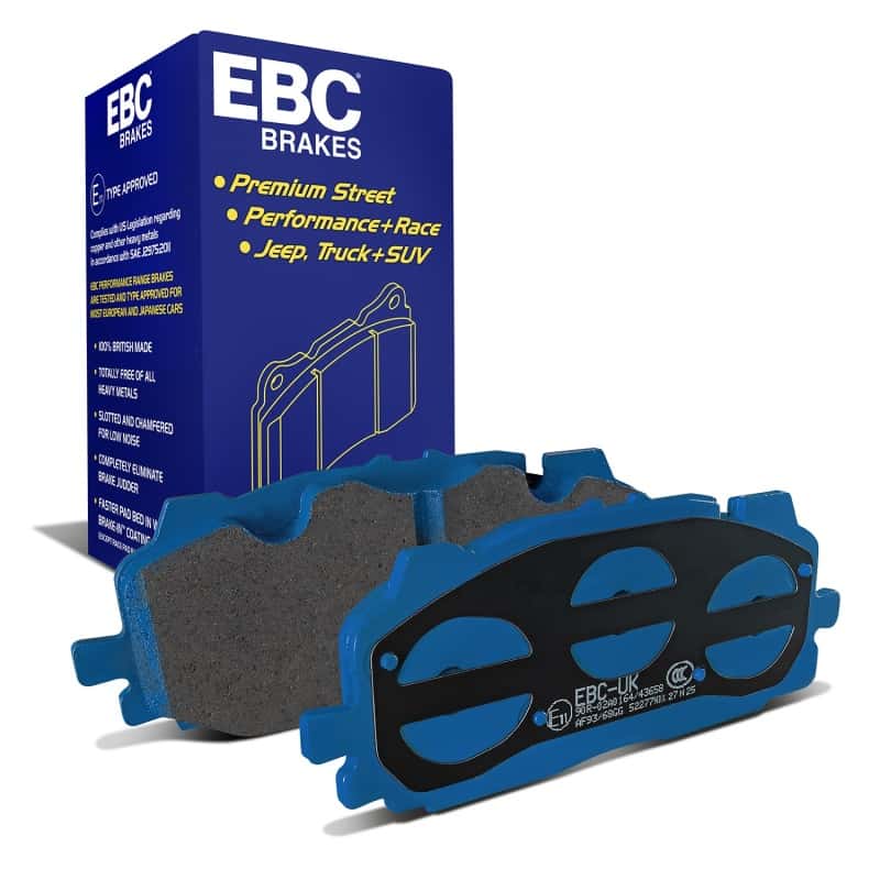 EBC — EBC 2018+ Audi S4 / 2017+ Audi S5 Bluestuff Front Brake Pads
Disc Brake Pad - view 2