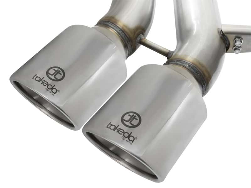 aFe — aFe POWER Takeda 3in 304 SS Cat-Back Exhaust w/ Polished Tips 13-17 Ford Focus ST L4-2.0L (t)
Cat-Back Exhaust - view 5