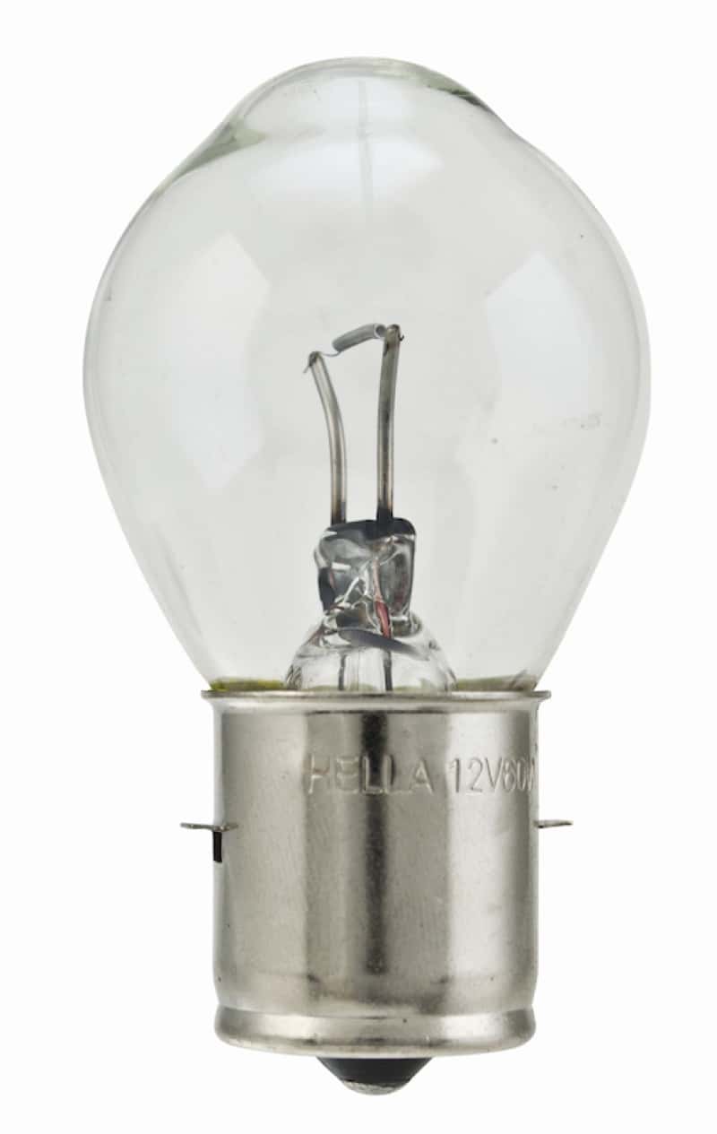 Hella — Hella Bulb 660 12V 60W Ba20S B11
660 Incan Bulb - view 1