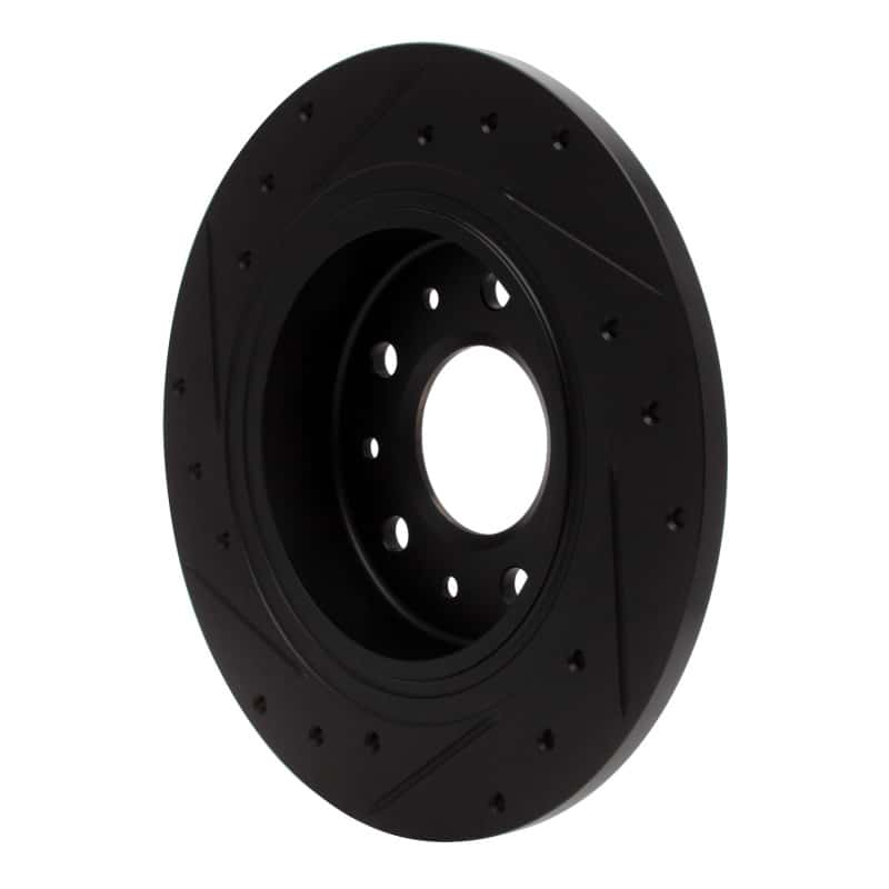 R1 Concepts — R1 2016-2025 Buick LaCrosse Rear Right Drilled & Slotted Black Brake Rotor
R1 Brake Rotor Drill - view 4