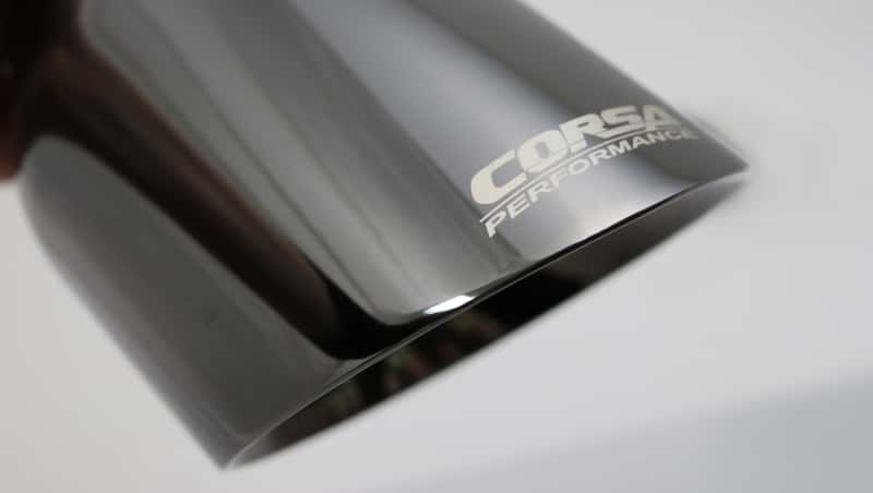CORSA Performance — Corsa Single Universal 2.75in Inlet / 4.5in Outlet Black PVD Pro-Series Tip Kit
Exhaust - view 3