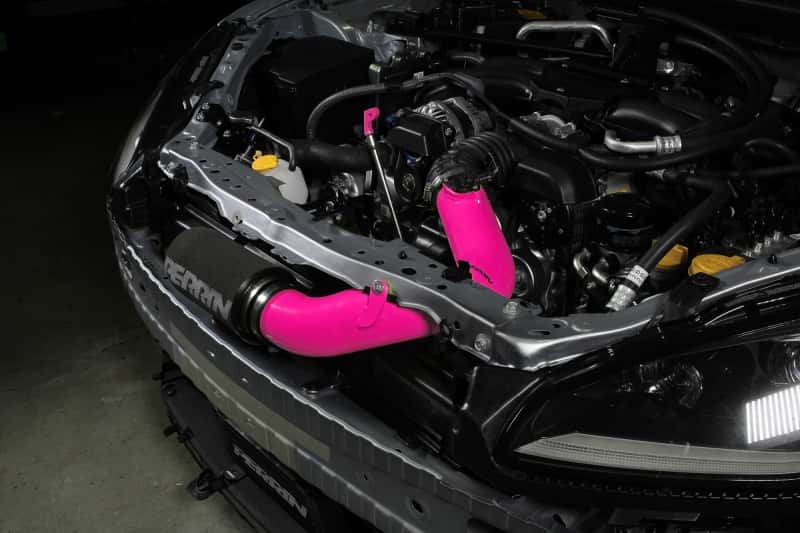 Perrin Performance — PERRIN 22-26 Subaru BRZ / Toyota GR86 Cold Air Intake - Hyper Pink - view 8