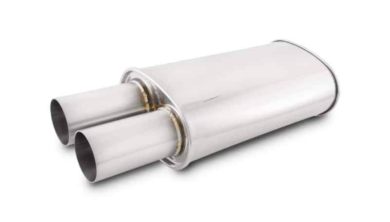 Vibrant — Vibrant Streetpower Oval Muffler w/3.00in Round Straight Cut Tip (2.50in Inlet)
MufflerBrushTip2.5"I
Muffler - view 2