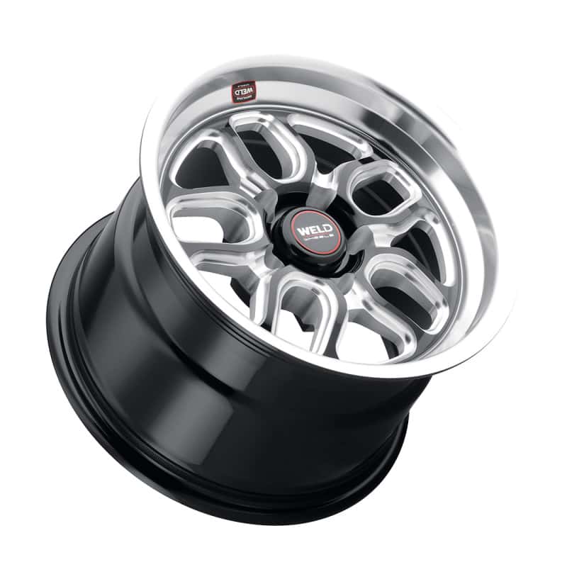 Weld — Weld S152 15X10 Laguna Drag 5X120.7 ET50 BS7.5 Gloss Black MIL Dia 78.1 - view 1