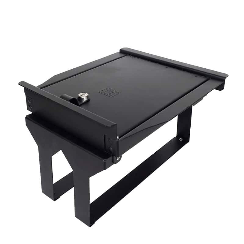 Tuffy Products — Tuffy Ford F150 Console Safe W/ Keyed Lock For W/ Flow Thru Console
Console Safe - view 5
