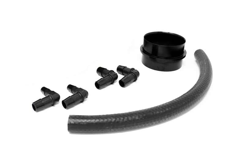 Torque Solution — Torque Solution Turbo Inlet Hose Black: 02-07 Subaru WRX/04-18 STI/05-09 Legacy GT/04-13 FTX - Red - view 4