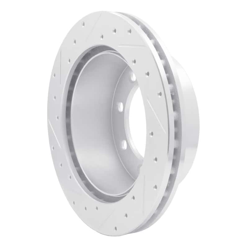 R1 Concepts — R1 99-07 Ford E-350 Club Wagon Rear Right Drilled & Slotted Silver Brake Rotor
R1 Brake Rotor Drill - view 4