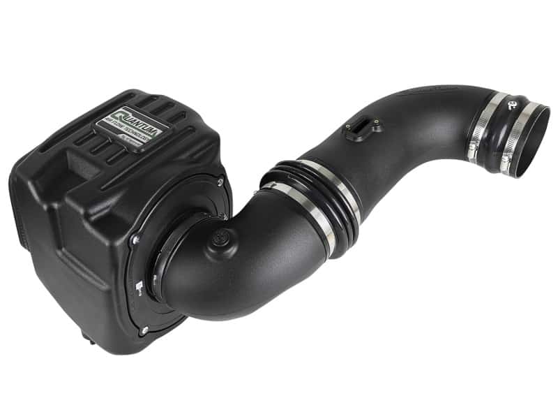 aFe — aFe Quantum Pro DRY S Cold Air Intake System 08-10 GM/Chevy Duramax V8-6.6L LMM - Dry
QUANTUM Intake - view 1