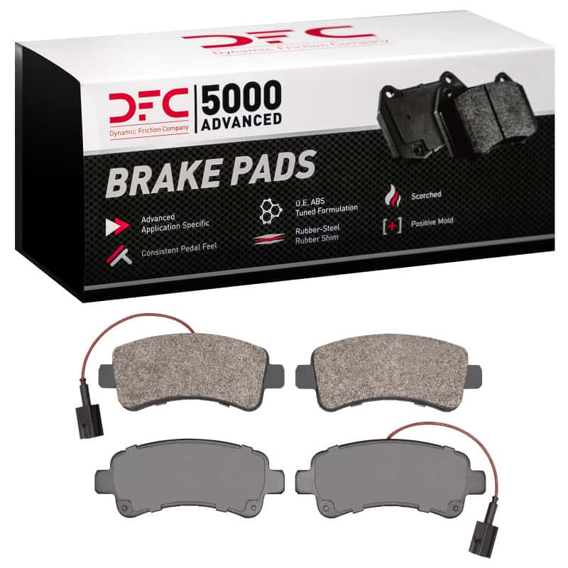 DFC — DFC 14-21 Ram ProMaster 3500 Rear 5000 Advanced Semi Metallic Brake Pads
DFC Brake Pad Set - view 1