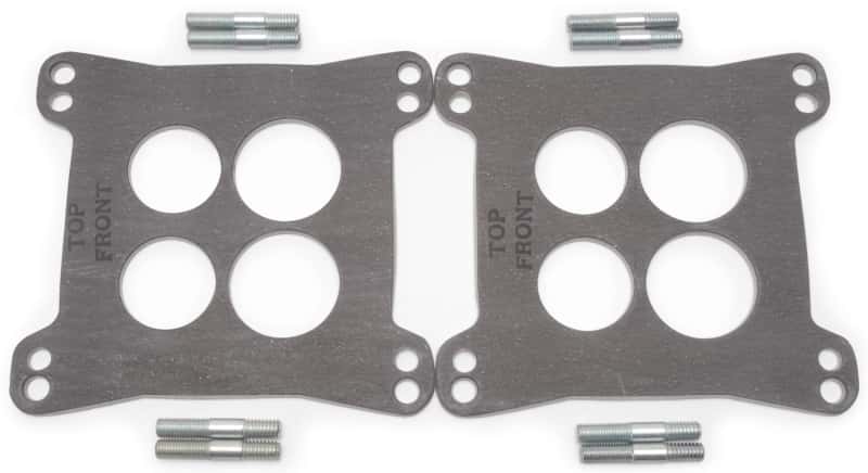 Edelbrock — Edelbrock Dual Quad Insulator Kit (2)
KIT PARTS - view 1