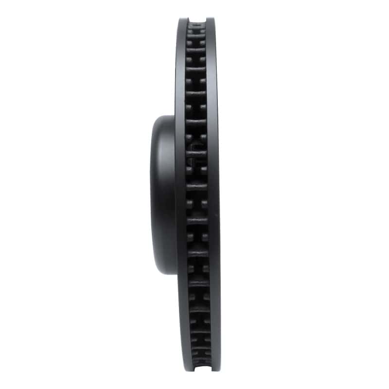 R1 Concepts — R1 16-25 BMW i5 Left Front Drilled & Slotted Black Brake Rotor
R1 Brake Rotor Drill - view 3