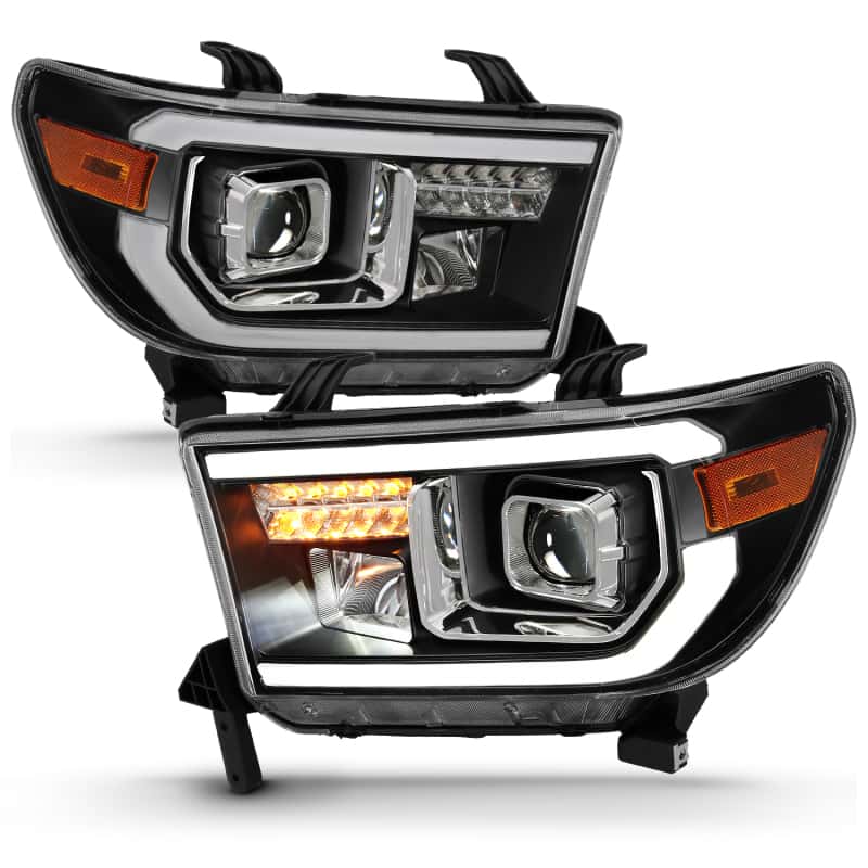 ANZO — ANZO 2007-2014 Toyota Tundra Projector Light Bar H.L Black Amber(Led High Beam) (Halogen Version)
Head Light Set
HdLtSet - view 9