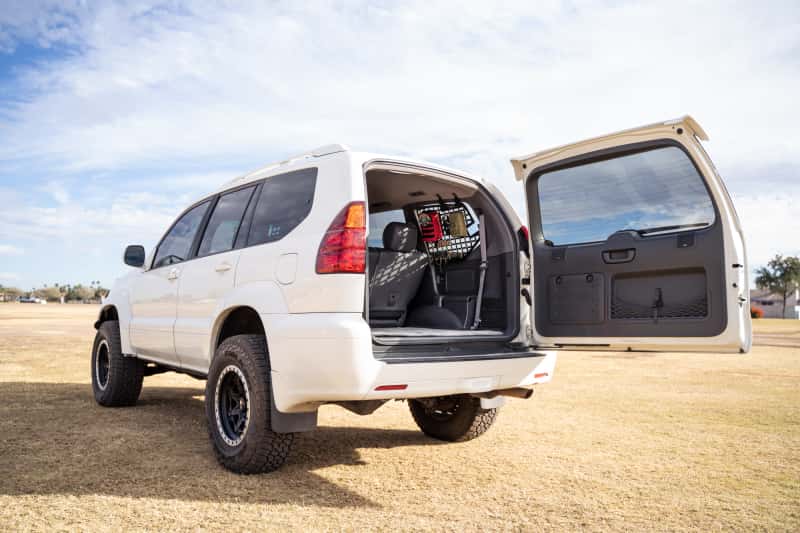 DV8 Offroad — DV8 Offroad 03-09 Lexus GX 470 Rear Window Molle Storage Panels - view 9