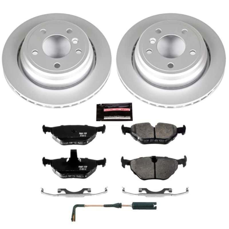 PowerStop — Power Stop 01-03 BMW 525i Rear Z23 Evolution Sport Coated Brake Kit - view 1